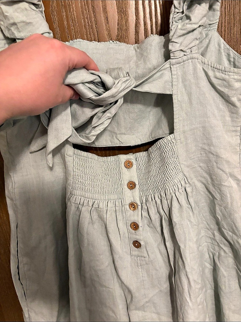 Free People Ruched Mini Dress - Picture 3 of 5